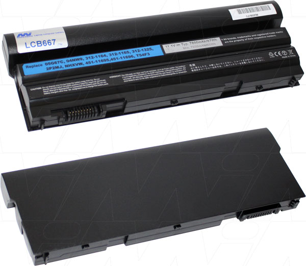 MI Battery Experts LCB667 Laptop battery suitable for Dell Latitude